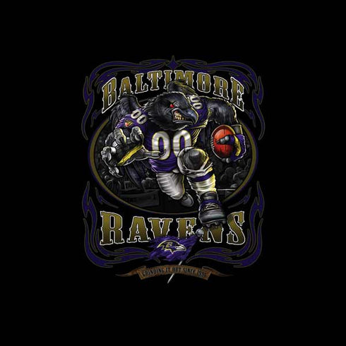 Liquid Blue NFL Baltimore Ravens Running Back Galaxy Buds Live Skin
